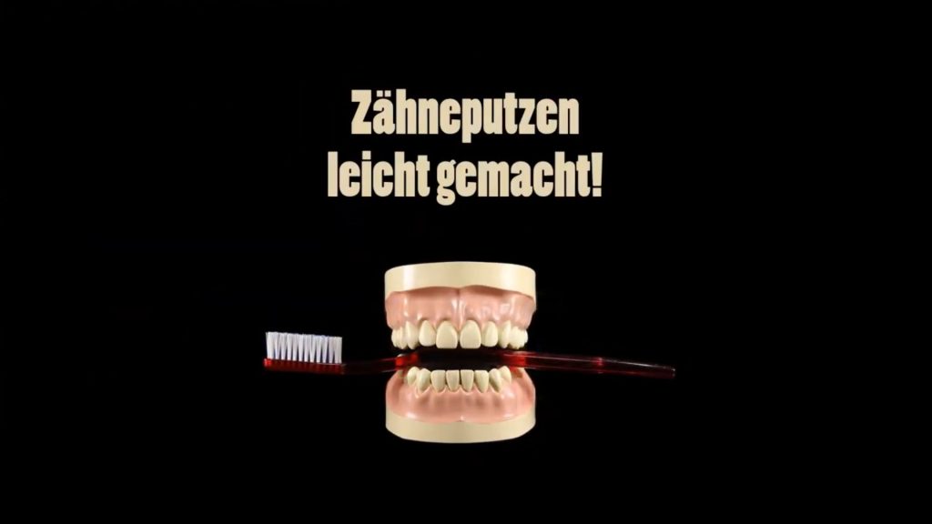 Titel Zähneputzen leicht gemacht